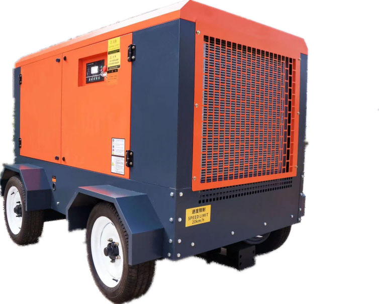 Máy nén khí trục vít di động