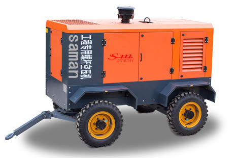 Máy nén khí trục vít di động Diesel